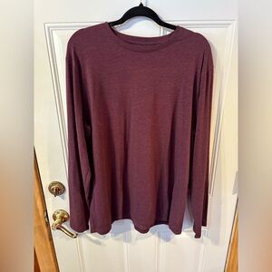 Apt 9 Burgundy Long Sleeve Shirt Size XLarge